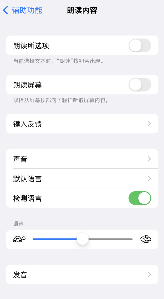 南乐苹果服务网点分享iOS 16 小技巧：让 iPhone 朗读屏幕上的内容或所选择的文本 